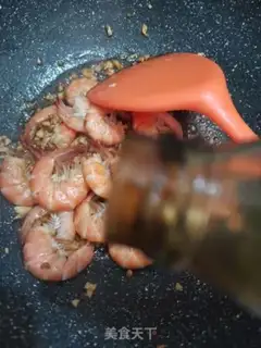 Make Garlic shrimp step 4