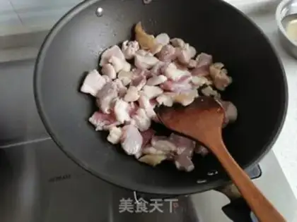 Make Radish meat step 4