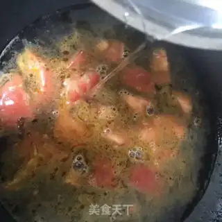 Make Tomato egg soup step 5