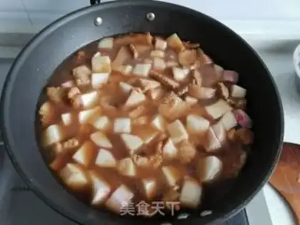 Make Radish meat step 7