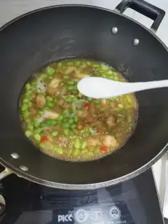 Make Bean fried meat step 5