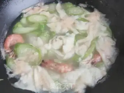 Make Scrawny shrimp soup step 14