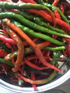 Make Pickle pepper step 1