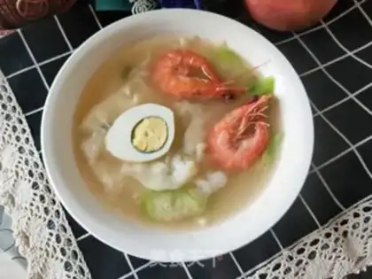 Make Scrawny shrimp soup step 16