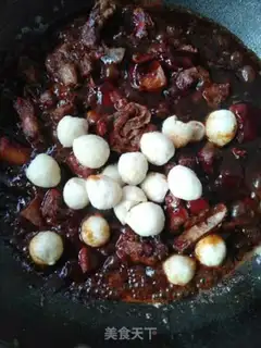 Make Tiger-skinned quail egg rib step 13