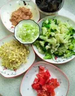 Make Double bean sprouts step 4