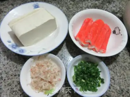 Make Crab sticks, tofu step 0