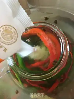 Make Pickle pepper step 4