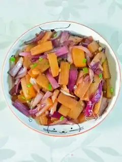 Make Onions make carrots step 6