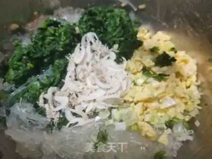 Make Carrot and egg dumplings step 9