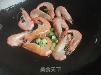 Make Shrimp peas and chips step 4