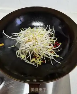 Make Green bean sprouts step 4