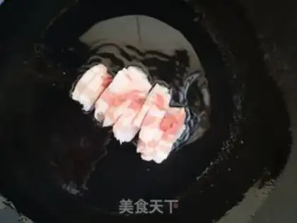 Make Five flowers and a bitter melon step 2