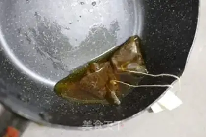 Make Red sugar pearl tea step 7