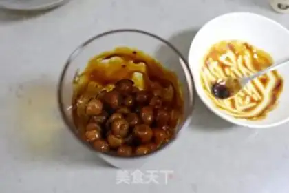 Make Red sugar pearl tea step 9