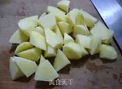 Make South milk potatoes step 2