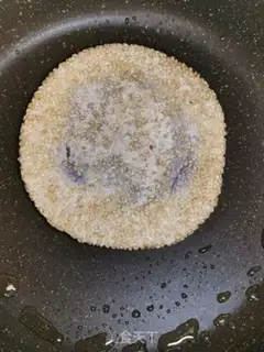 Make Sesame rice cake step 7