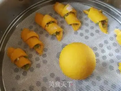 Make Onion pepper saline horn roll step 23