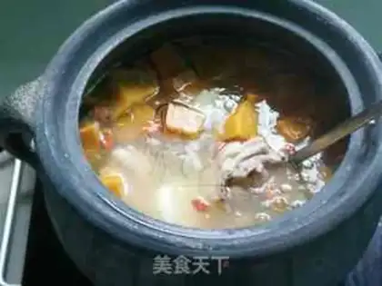Make Pumpkin chicken soup step 6