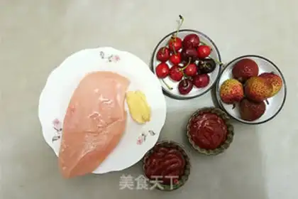 Make Fruit chicken step 0