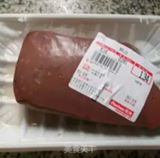 Make Goose blood melon soup step 1