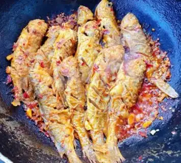 Make Spicy yellowfish step 9
