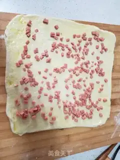 Make Ham sausage roll step 3