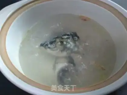 Make Fish tofu soup step 1