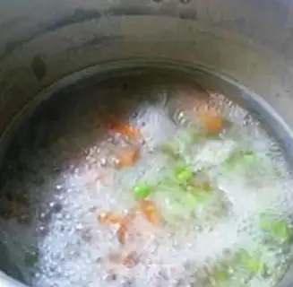 Make Carrot, soybean chop soup step 11