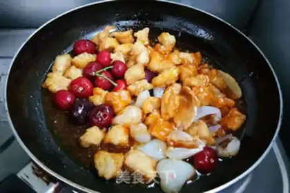 Make Fruit chicken step 12