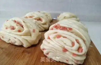 Make Ham sausage roll step 8