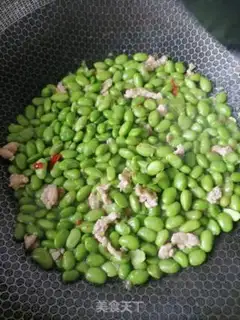 Make Meat and green beans step 4
