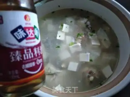 Make Fish tofu soup step 4