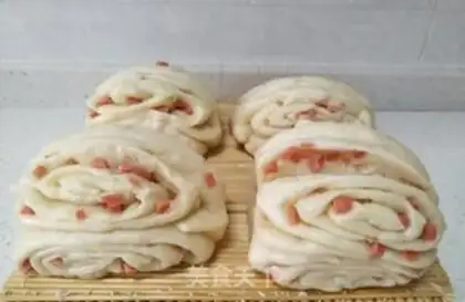 Make Ham sausage roll step 9