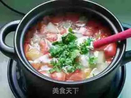 Make Tomato meatball soup step 8