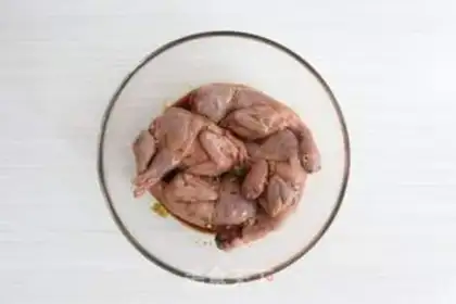 Make Baking quail step 3