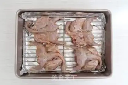 Make Baking quail step 4