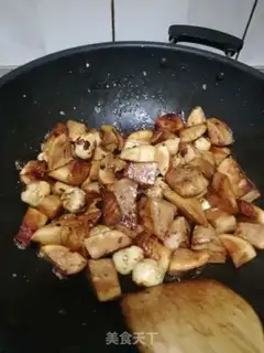 Make Quail egg apricot mushroom step 7