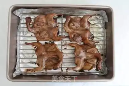 Make Baking quail step 5