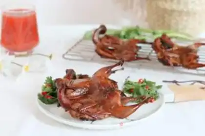 Make Baking quail step 7