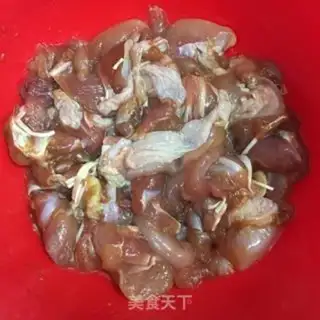 Make Potato mushrooms for chicken legs step 0