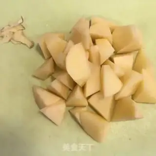 Make Potato mushrooms for chicken legs step 2