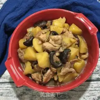 Make Potato mushrooms for chicken legs step 10