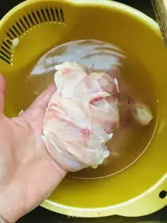 Make A chicken leg step 0