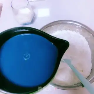 Make Blue crystal steam step 8
