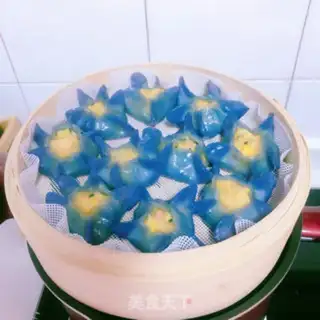 Make Blue crystal steam step 13