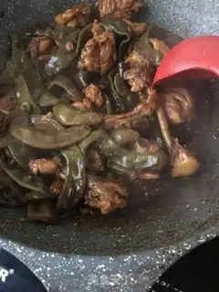 Make A chicken leg step 16