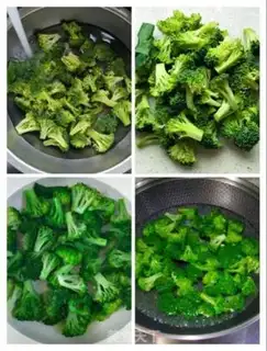 Make ♪ White mushrooms and sweet peppers and broccoli ♪ step 1