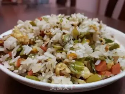Make Bean horned rice step 9