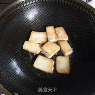 Make White mushrooms, tofu step 0